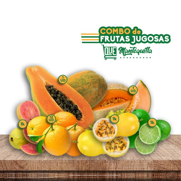 Combo Frutas Jugosas