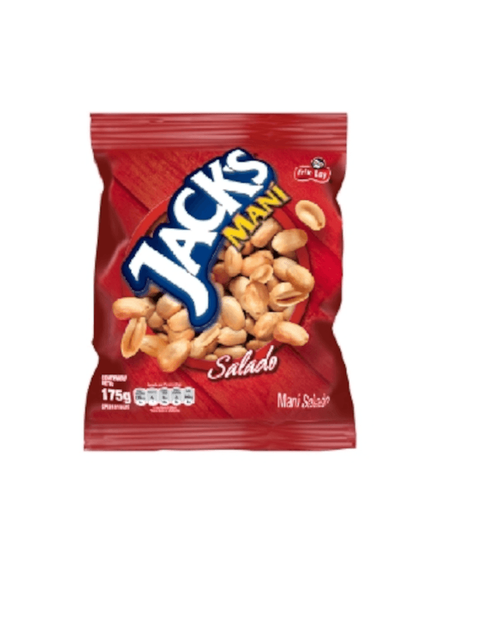 Maní salado Jacks 175gr