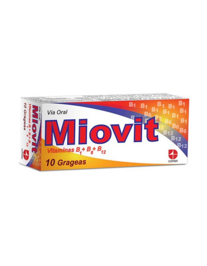 Miovit Complejo B 10 Grageas