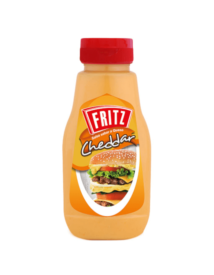Salsa Queso Cheddar Fritz 240gr