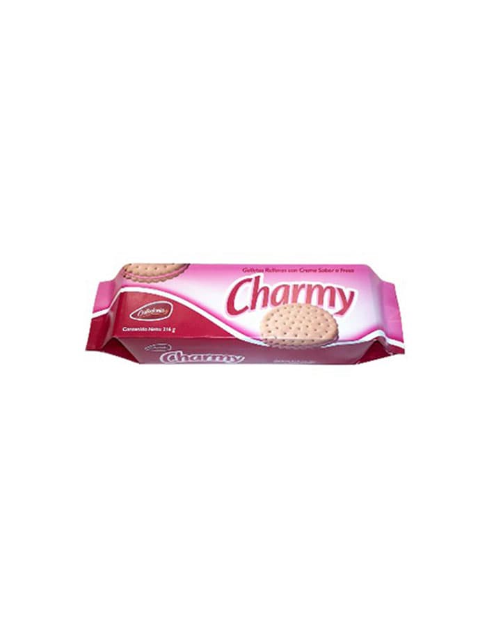 Galletas rellena de Fresa Charmy 216 g
