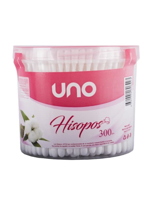 Hisopos Uno 300 unidades