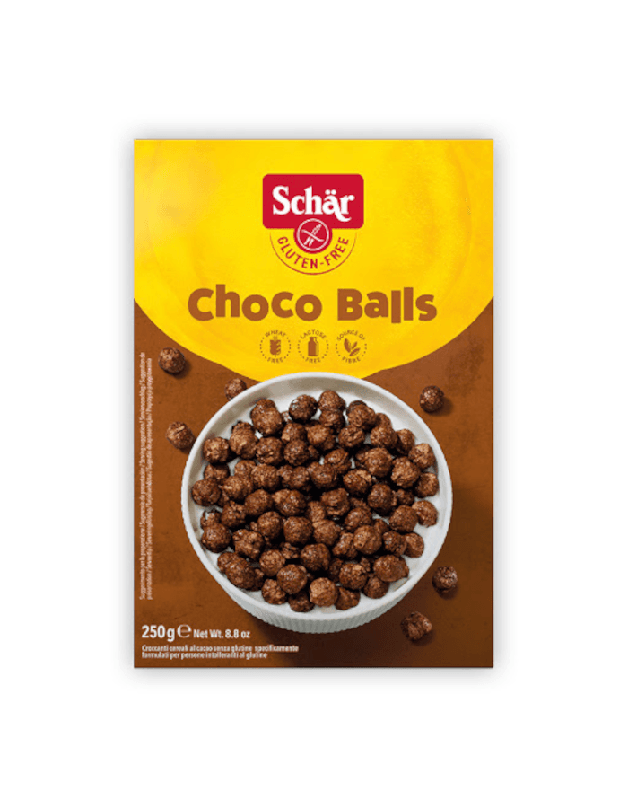 Cereal ChocoBalls Schar 250gr Gluten Free