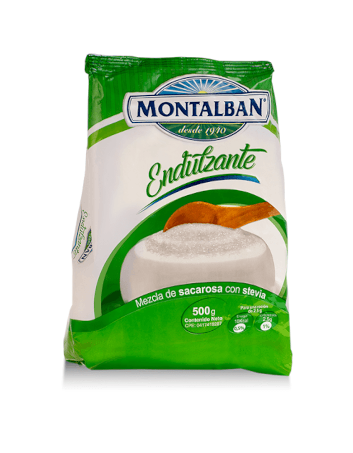 Endulzante con Stevia Montalban 500gr
