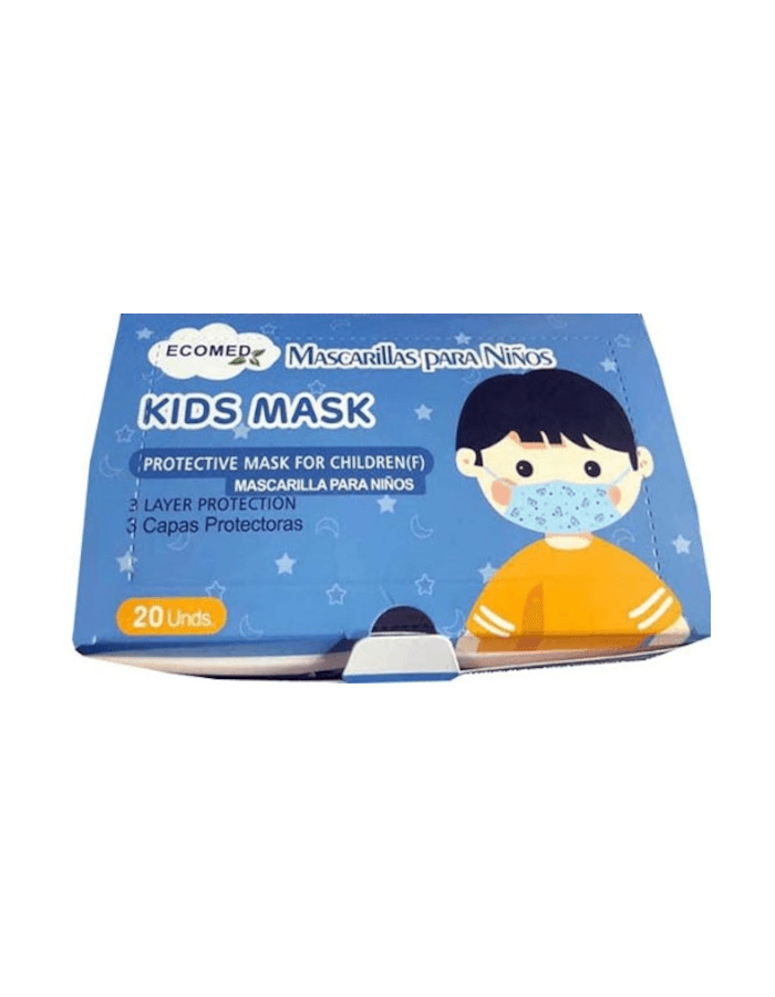 Tapabocas niños - Caja (20 Unidades)