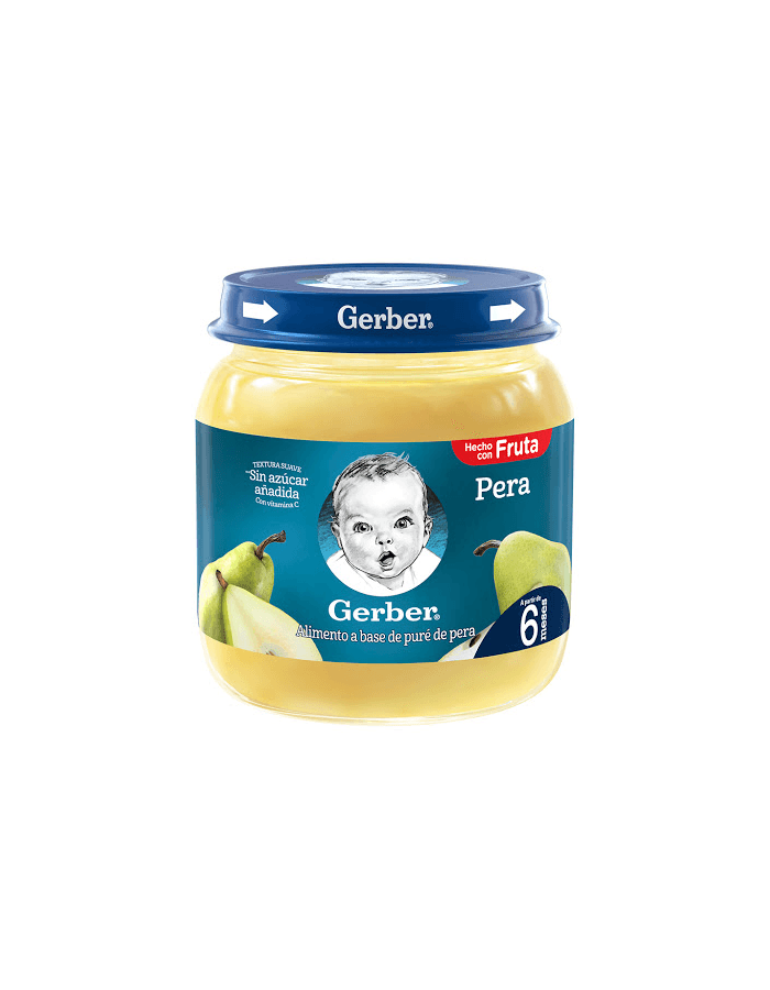 Compota Gerber Pera. 113Gr