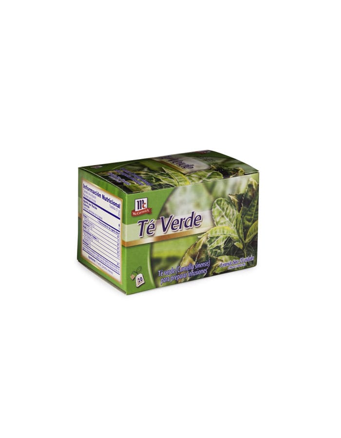 Té Verde Mccormick 20 unidades