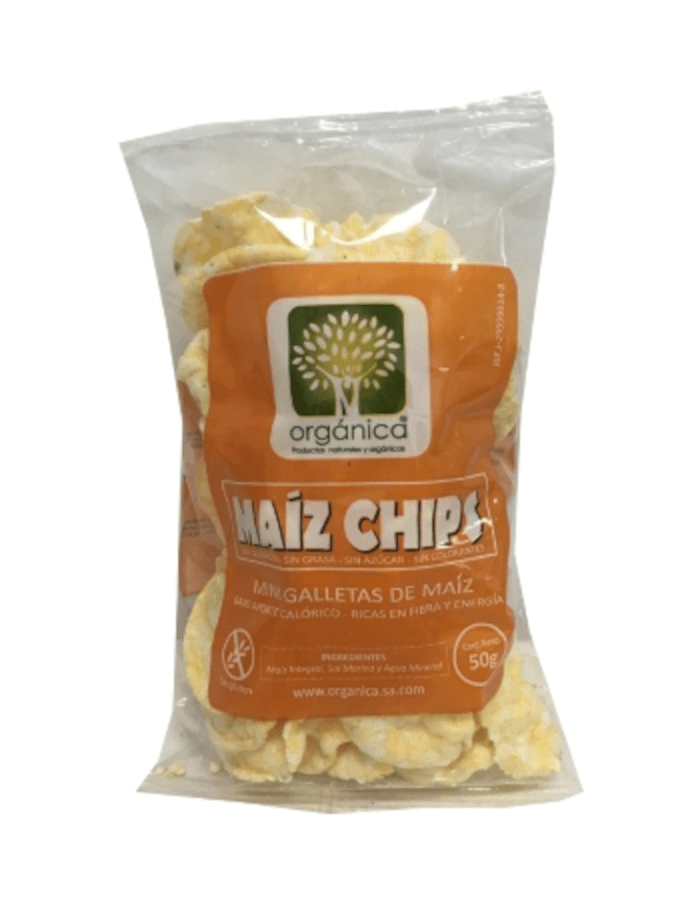 Chips de Maiz Organica 50gr