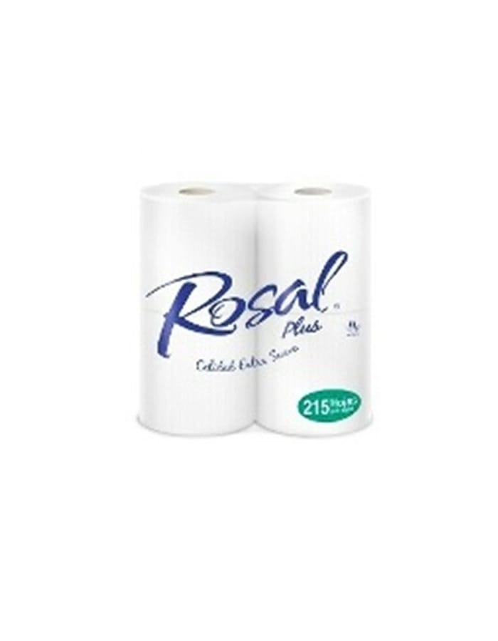 Papel Higienico Rosal 4 unidades