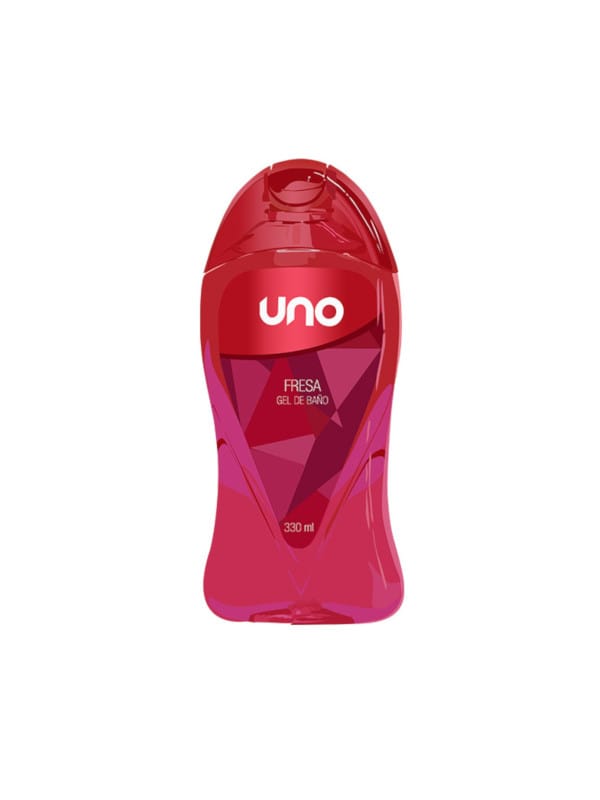 Gel de Baño Fresa Uno 330 ml