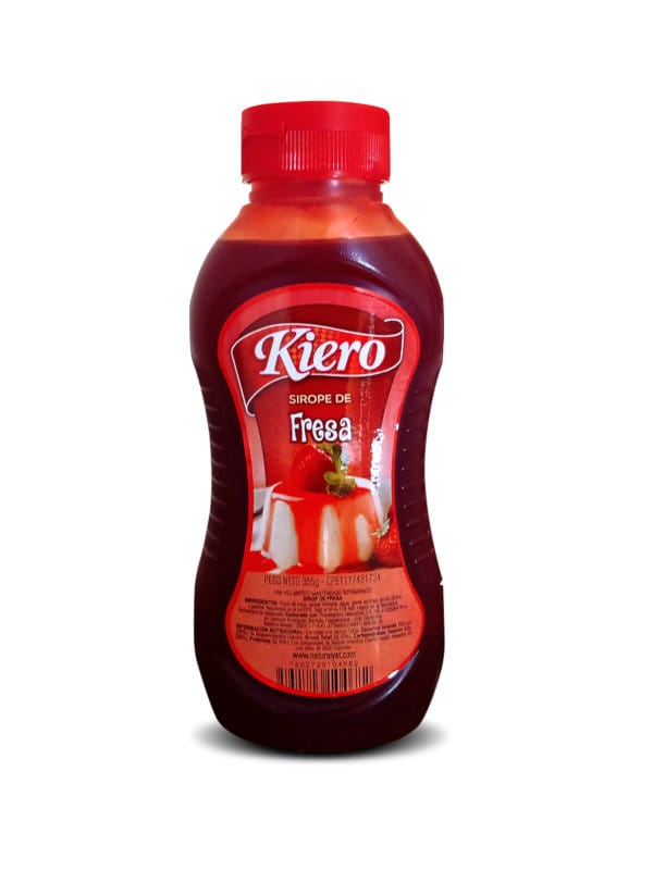 Sirope de Fresa Kiero 355 g