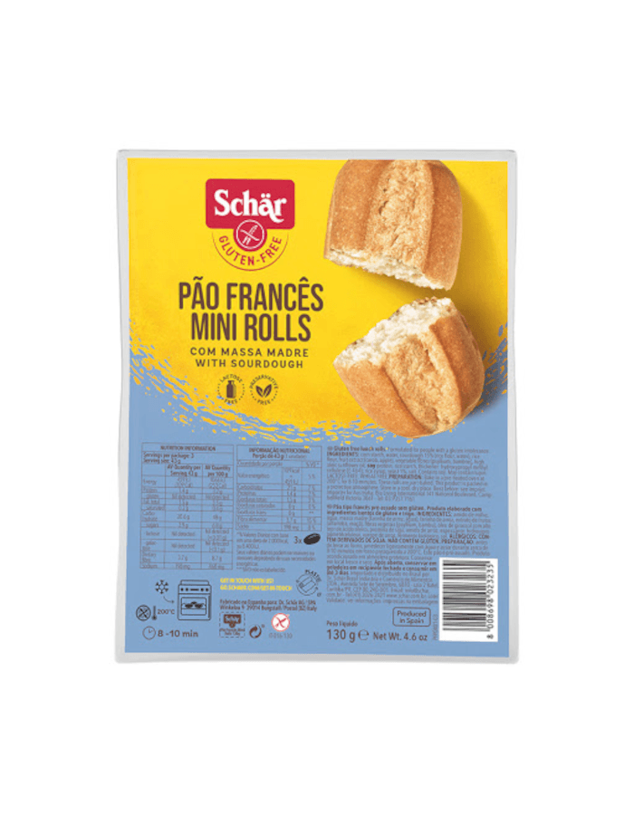 Pan Frances Schar 130gr Gluten Free