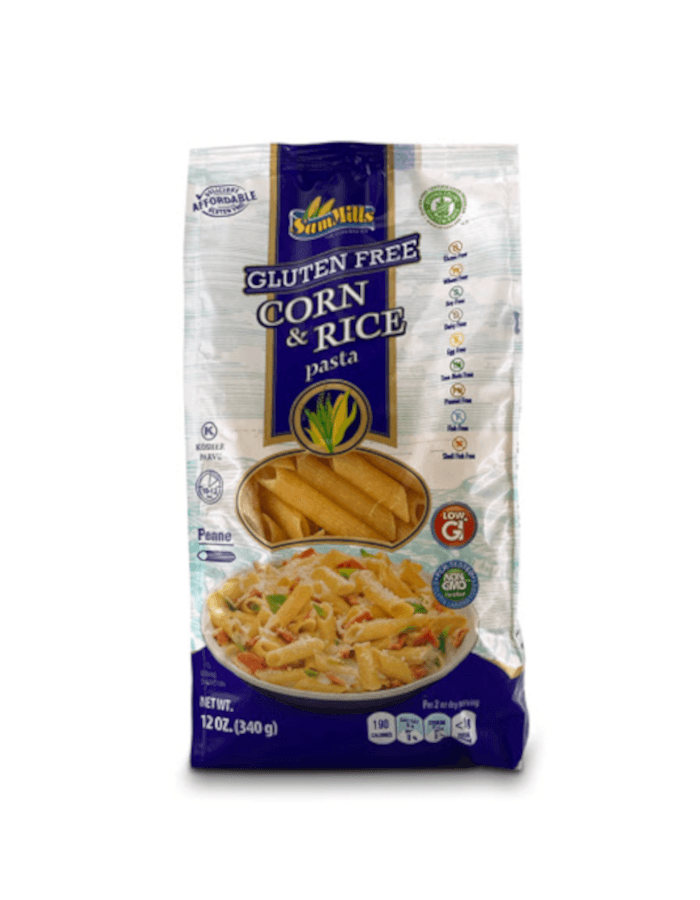 Pasta Corn Rice Sam Mills 340gr Gluten Free