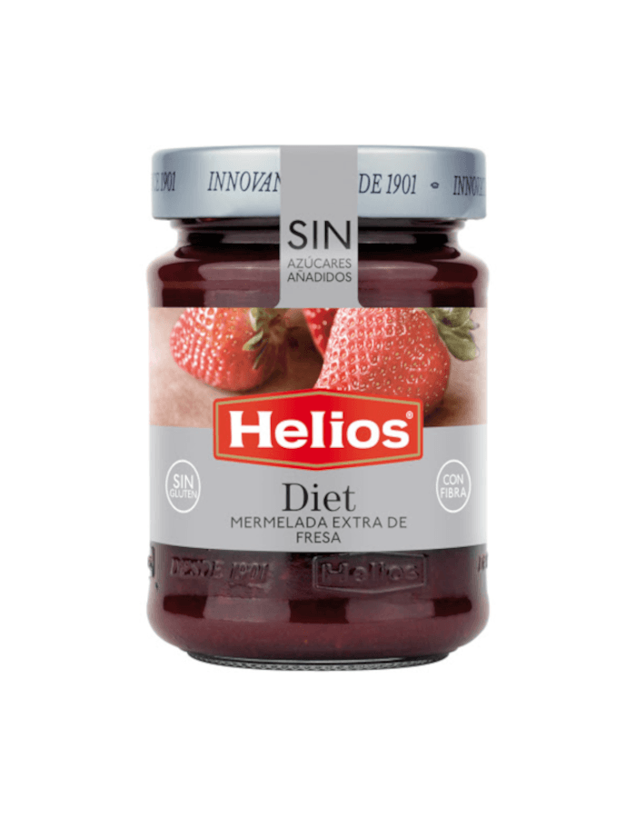 Mermelada Sin Azúcar. Helios. Fresa. 280G