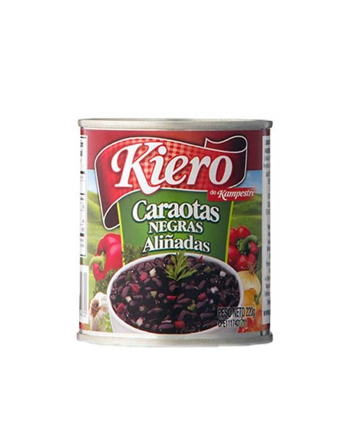 Caraotas negras Aliñadas Kiero 220 g