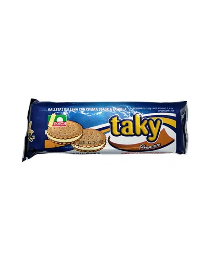 Galletas dulces rellenas Taky 216grs