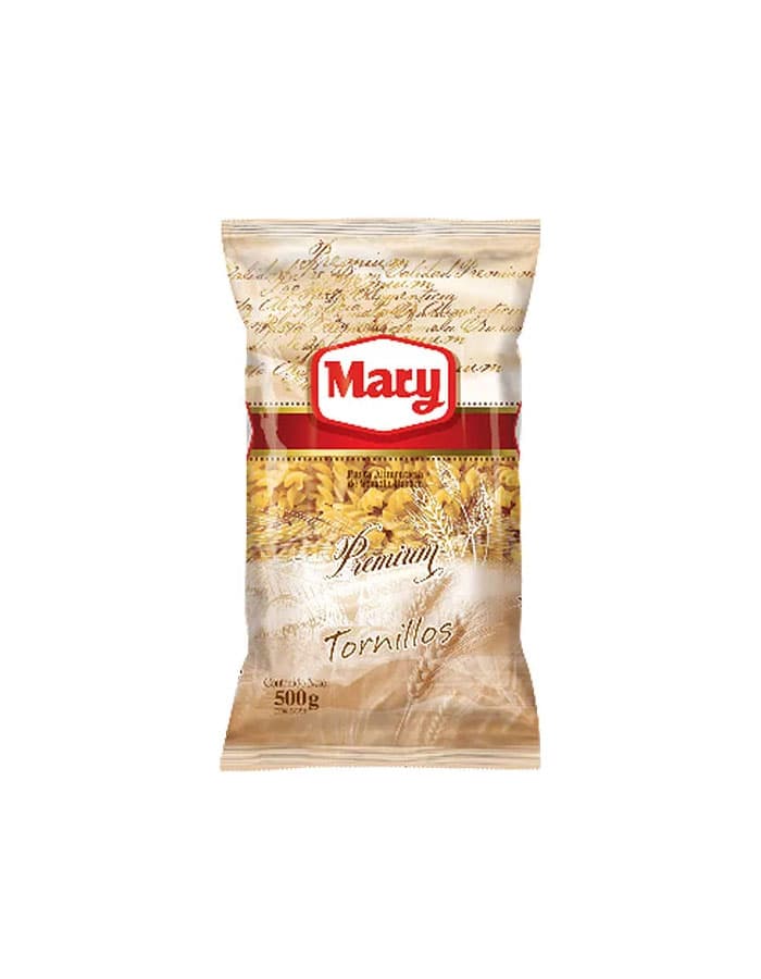 Pastas Premium Tornillos Mary 500 g