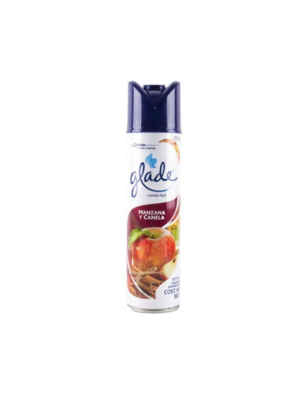 Ambientador Aerosol Manzana y Canela Glade Johnson & Johnson 360 ml