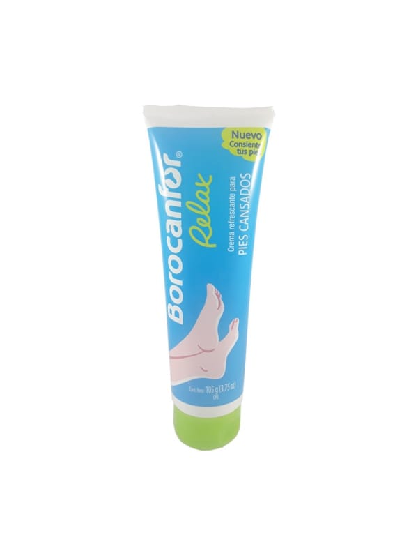 Crema para pies cansados Borocanfor 105 g