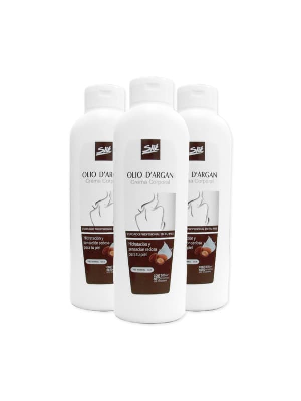 Crema Corporal Oleo D'Argan Piel Normal o Seca Slik 360 ml