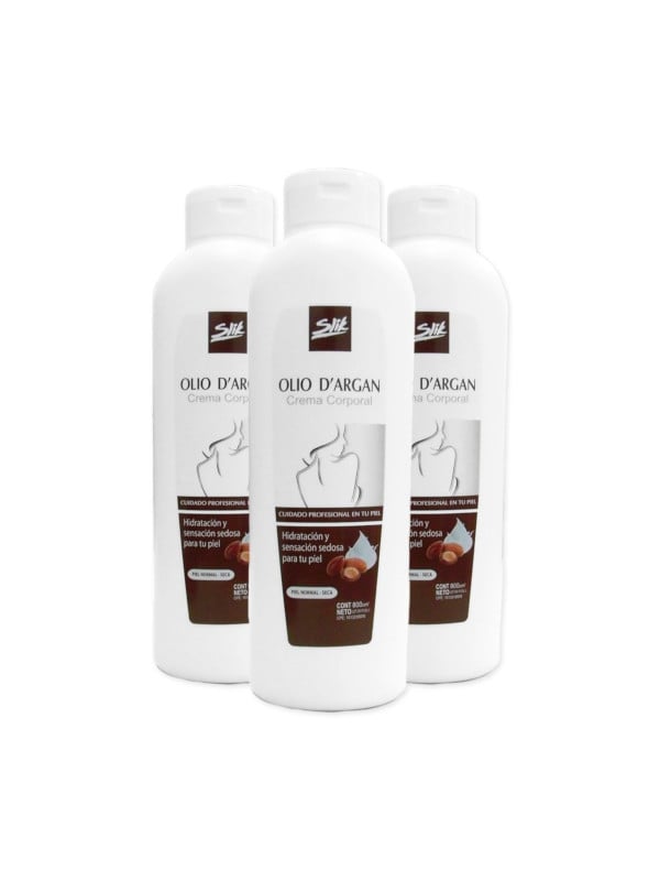 Crema Corporal Oleo D'Argan Piel Normal o Seca Slik 360 ml