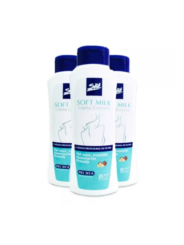 Crema Corporal Soft Milk Piel Seca Slik 360 ml