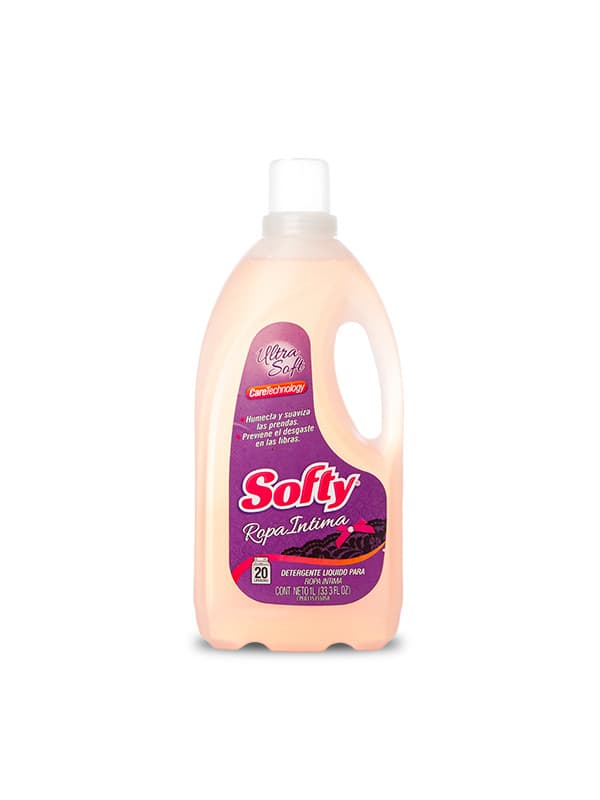 Detergente Líquido Ropa Intima Softy 1 Litro
