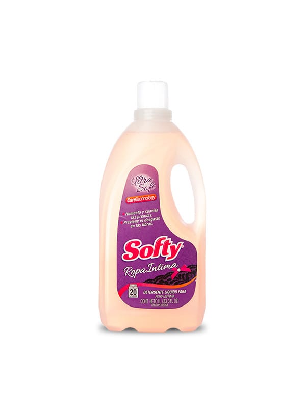 Detergente Líquido Ropa Intima Softy 1 Litro