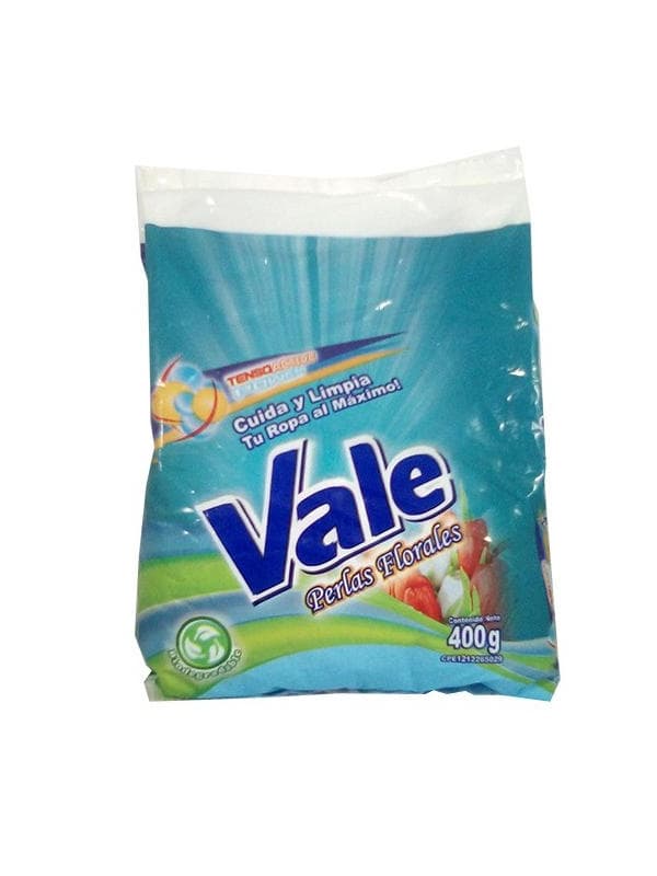 Detergente en Polvo Perlas Florales Vale 400 g