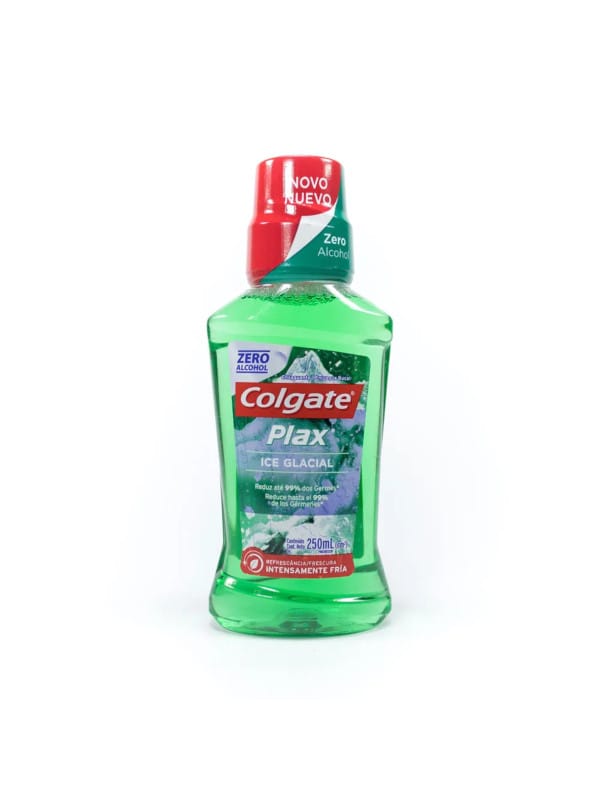 Enjuague Bucal Plax Ice Glacial Colgate