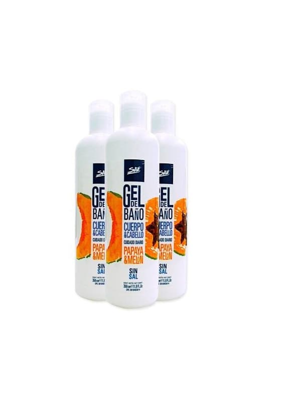 Gel de Baño Papaya & Melón Slik 350ml