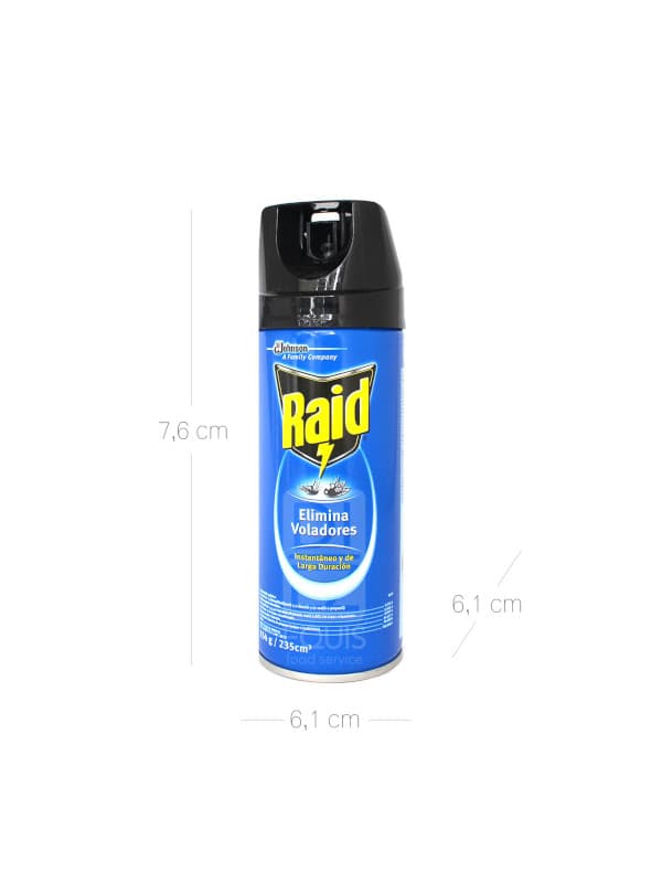 Insecticida Elimina Voladores Raid 235 cc