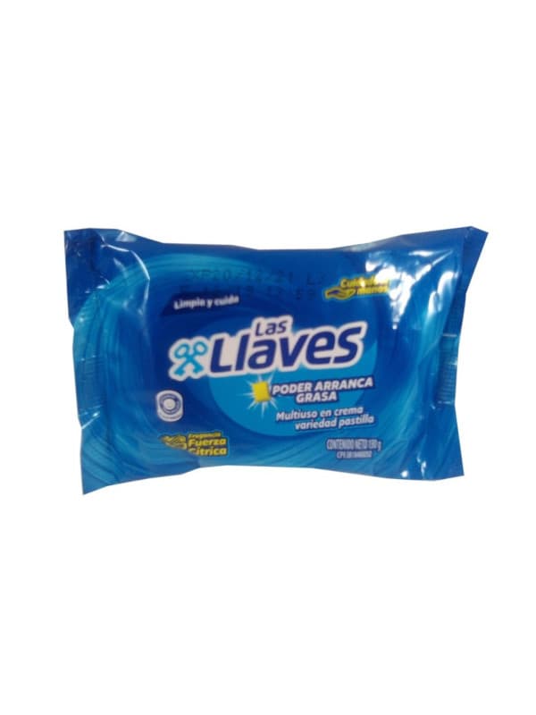 Lavaplatos en Crema Pastilla Las Llaves 130 g