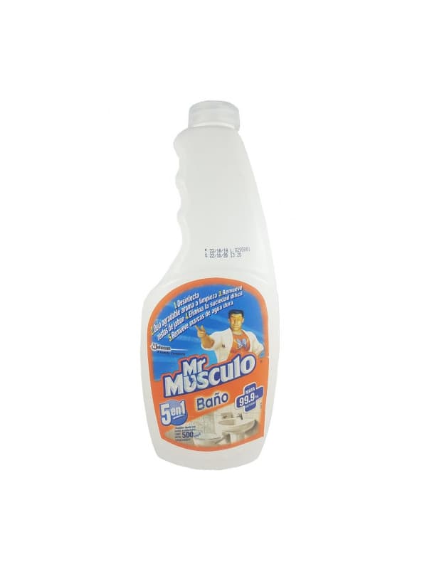 Limpiador para Baños 5 en 1 Mr. Musculo 500 ml