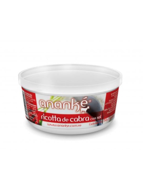 Ricotta de Cabra con Sal Ananké 350 g