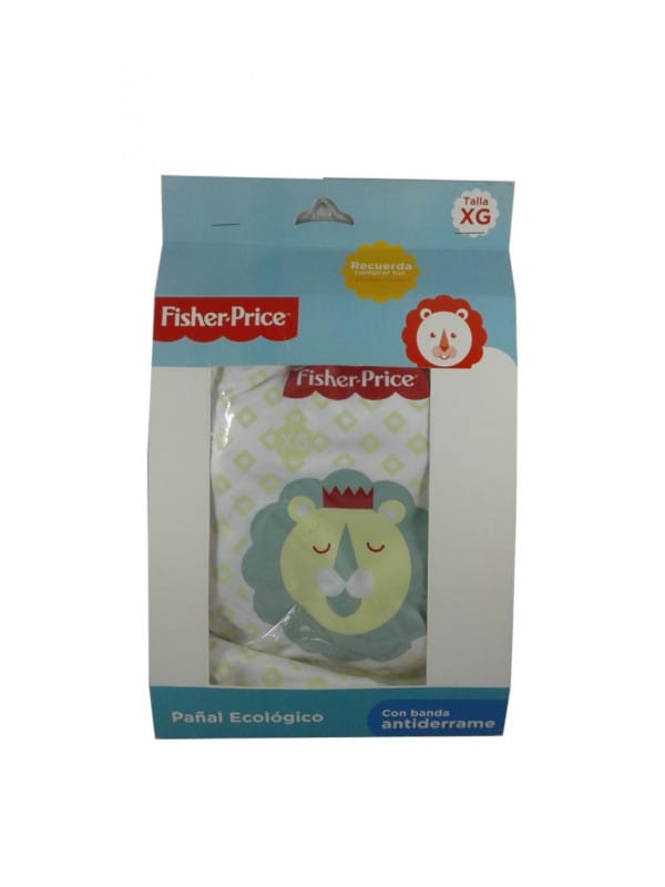 Pañal Ecológico Reutilizable Talla XG Fisher Price