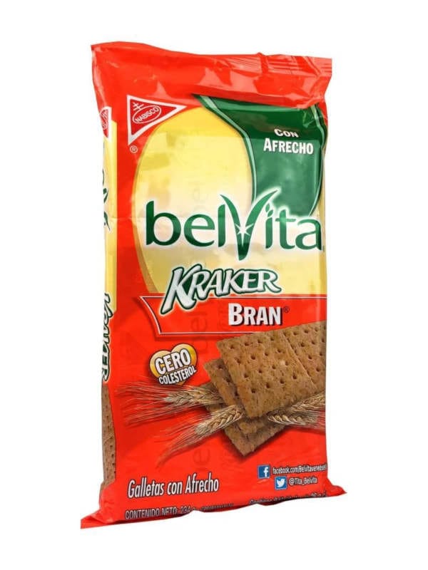 Galleta Belvita Kraker Bran Nabisco 234 g
