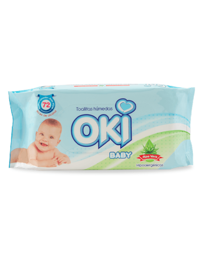 Toallas húmedas OKI 72U