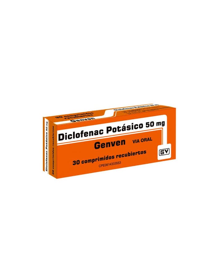Diclofenac Potasico 50Mg 30 Comprimido Genven