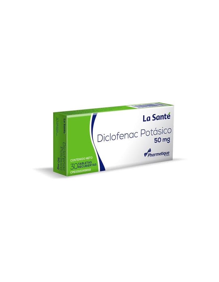 Diclofenac Potásico 50Mg X30 Tabletas La Santé