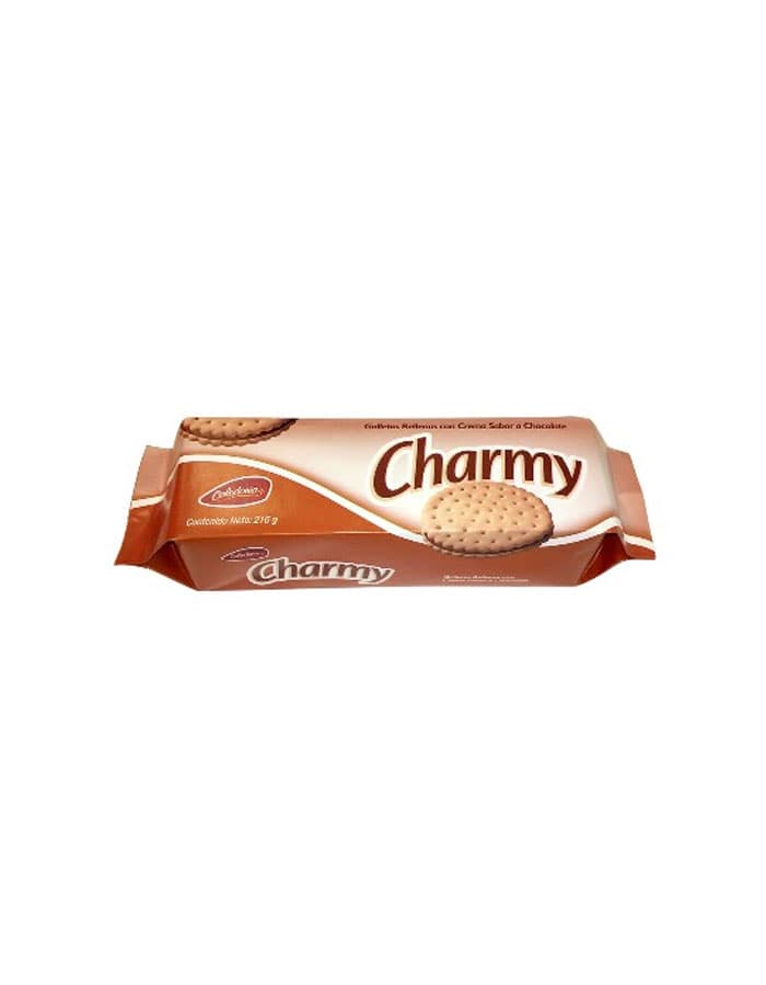 Galletas rellena de Chocolate Charmy 216 g