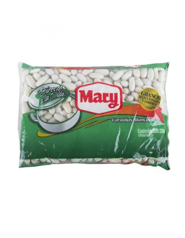 Caraotas blancas Mary 250grs