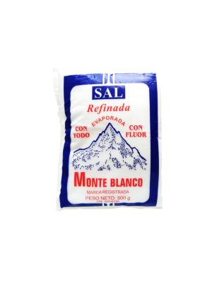 Sal refinada Monte Blanco 1 Kg