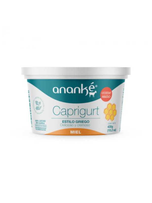 Caprigurt Miel Estilo Griego Ananké 430 g