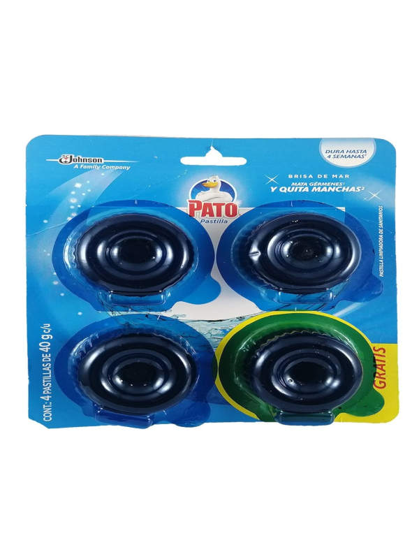 Pastilla Limpiadora 4 Pack Pato 160 g