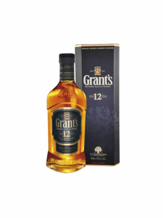 Whisky Blended Scotch 12 Años Grants