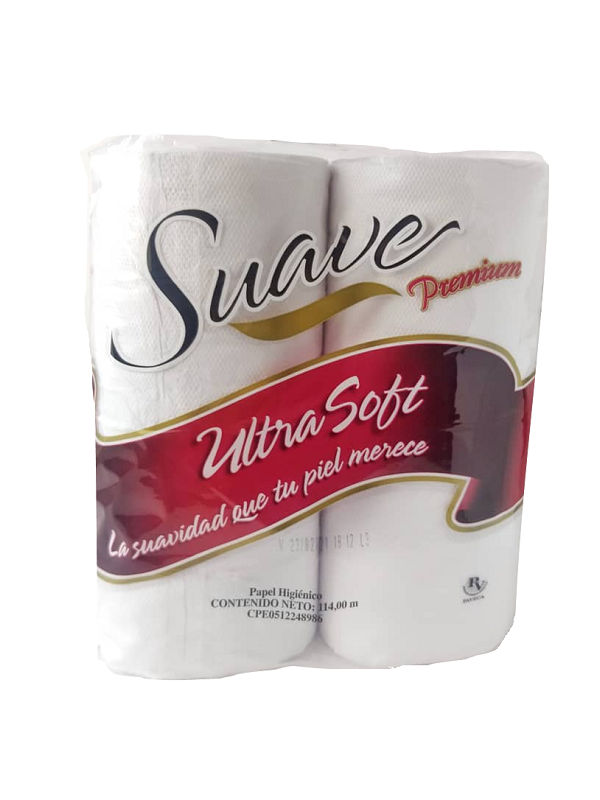 Papel Higienico Ultra Soft Suave Premium 4 rollos