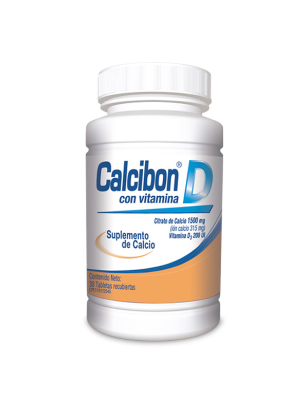 Calcibon Calcio con Vitamina D Farma 30 tabletas