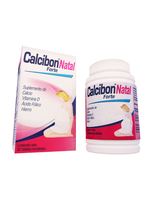 Calcibon Natal Forte 1.4 g Farma 30 Tabletas