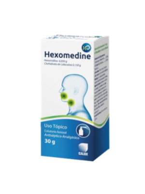 Hexomedine Colutorio Aerosol Calox 30 g